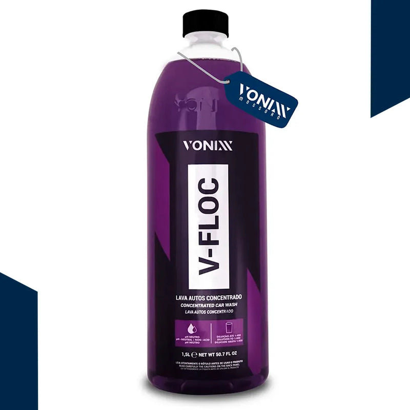 Snow Foam Vonixx Pro com Válvula Bypass e Adaptador Universal + Brinde V-Floc 1,5L