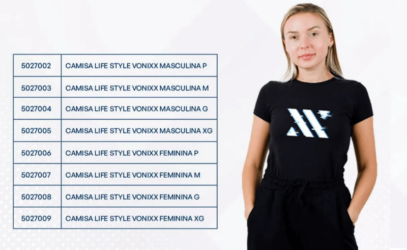 CAMISA LIFE STYLE FEM GLITCH-X