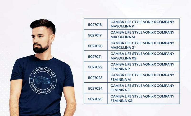 CAMISA LIFE STYLE VONIXX COMPANY MASC