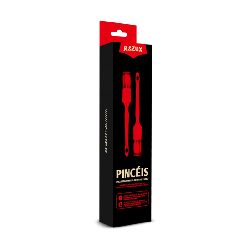 PINCÉIS PARA DETALHAMENTO DE MOTOS